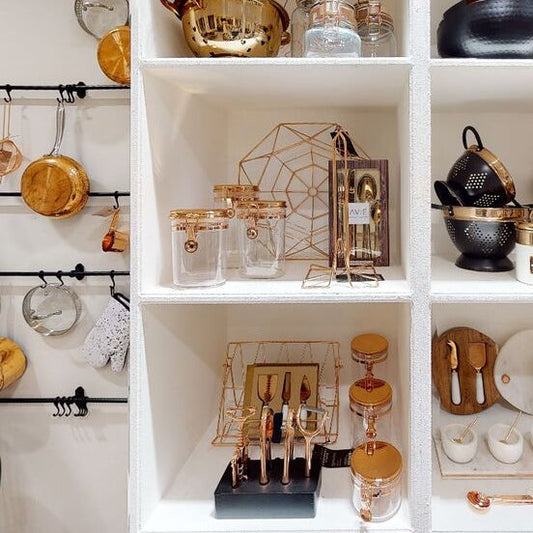 Gozo Jar With Copper Lid 500 Ml