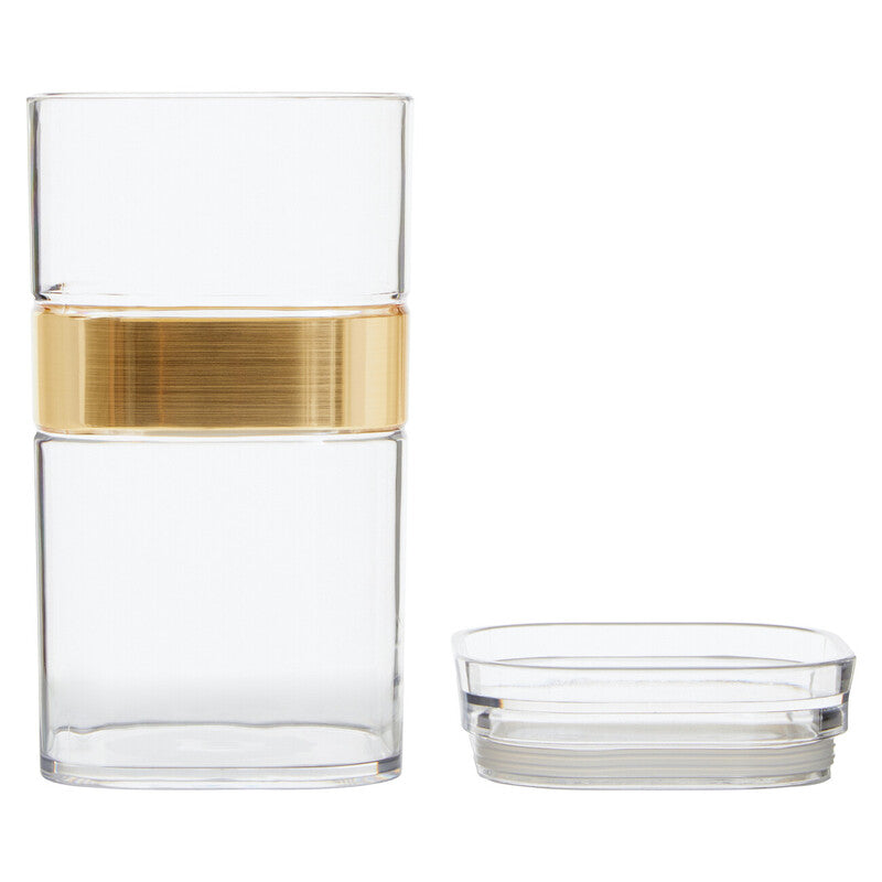 Gozo Square Storage Jar 1200Ml