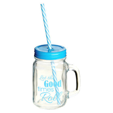 Good Times Square Mason Jar Mug | Bocal