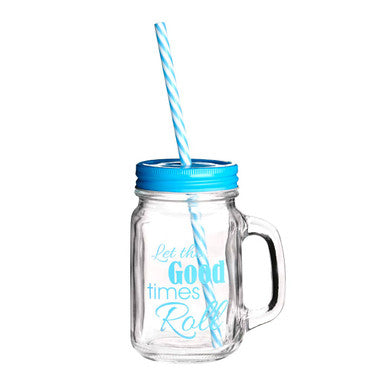 Good Times Square Mason Jar Mug | Bocal