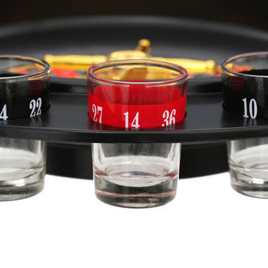 Roulette 16 Shot Glasses Drinking Game