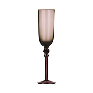 Tessa Set Of Four Purple Champagne Glasses