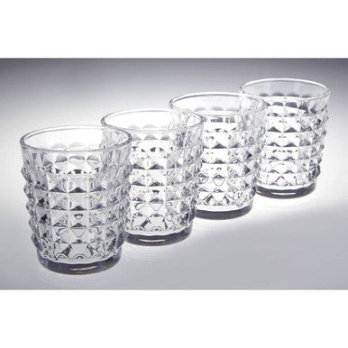 Set Of Four Pyramid Tumblers