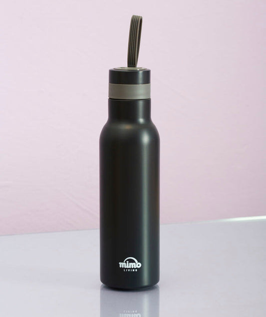 Mimo Grey Matte 500Ml Sports Bottle