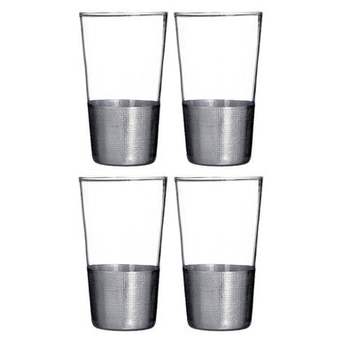 Set Of Four Apollo High Ball Glasses