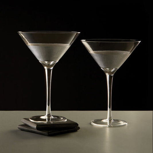 Set Of Two Apollo Cocktail Glasses