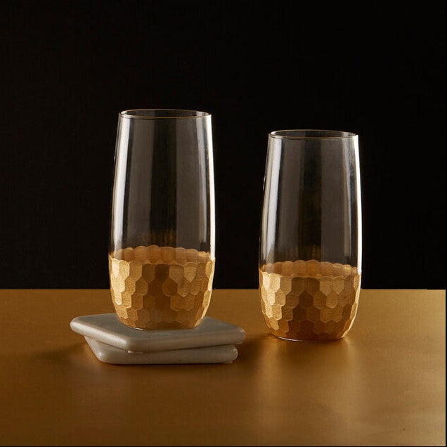 Set Of Four Astrid High Ball Glasses