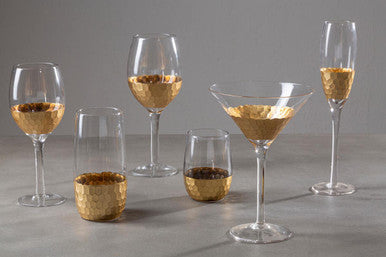 Set Of Four Astrid High Ball Glasses