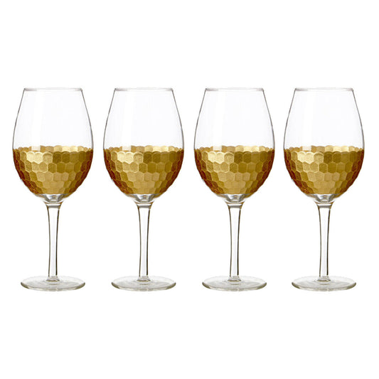 Set Of Four Astrid Large Wine Glasses