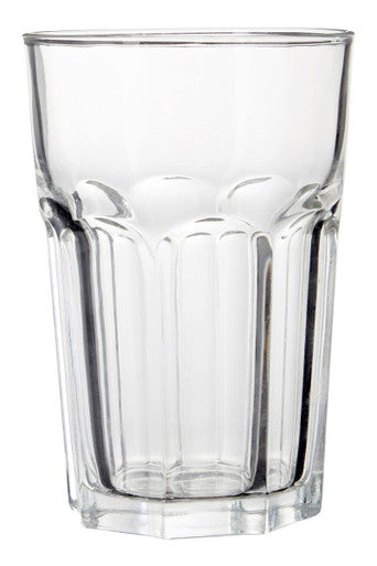 Euri Set Of Four Luxor 500Ml Clear Glass Tumblers