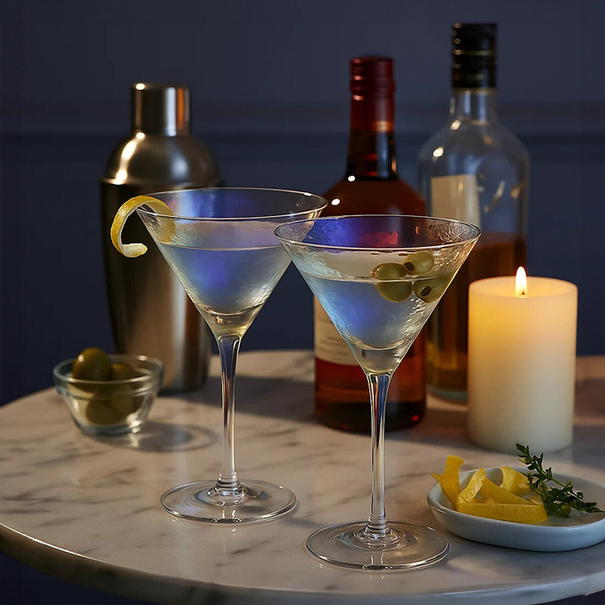Set of 2 Lustre Cocktail Glasses | Aurora