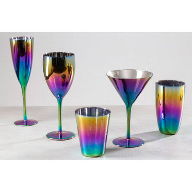 Aurora Set Of 4 Champagne Glasses