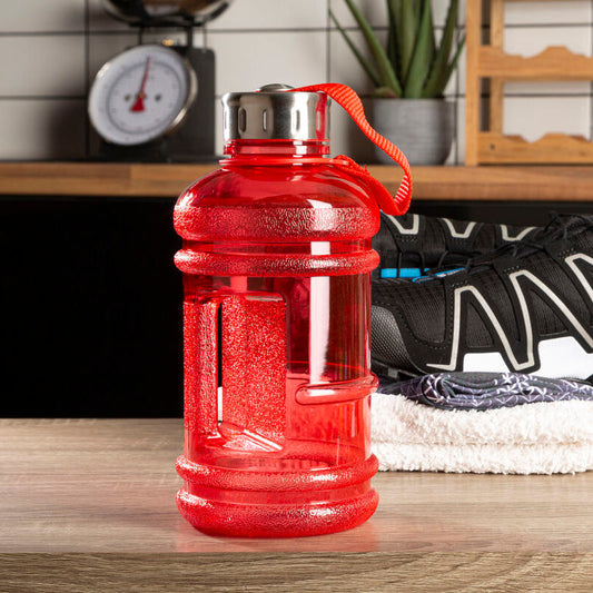 Olly Red 1000ml Sports Drinking Bottle.