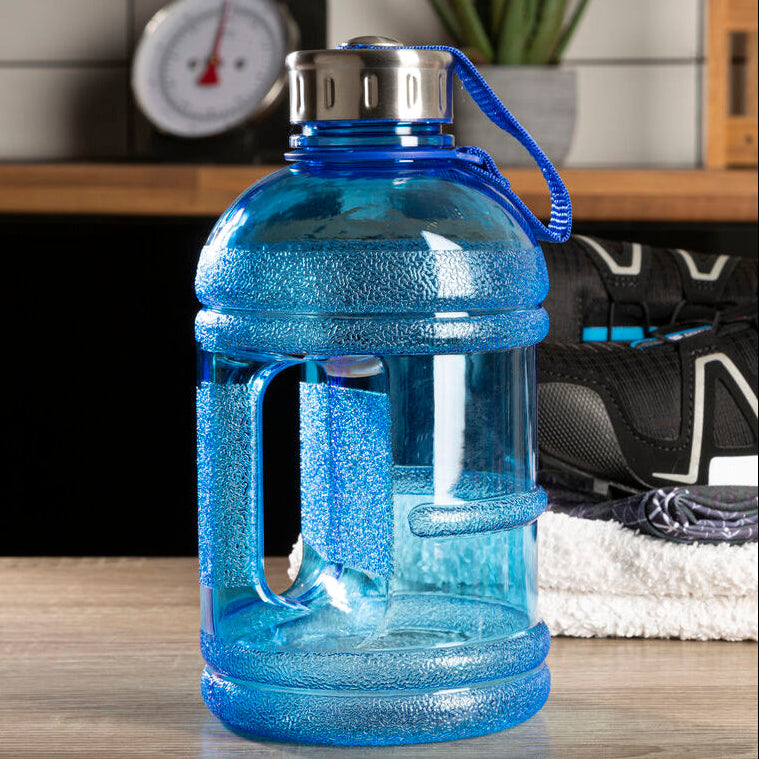 Olly Blue 1500ml Sports Drinking Bottle.
