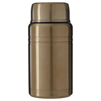 Gold Finish Food Flask | Manhattan