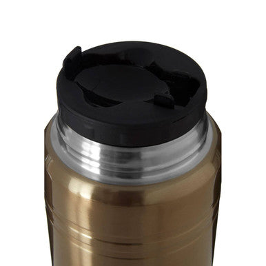 Gold Finish Food Flask | Manhattan
