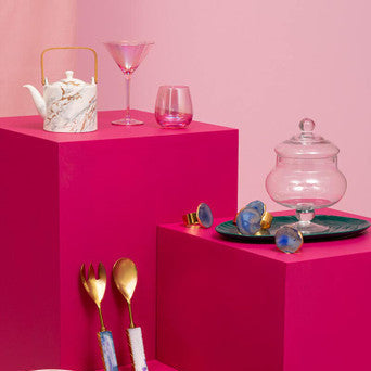 Frosted Deco Set Of 4 Tumbler Glasses