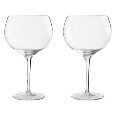 Mila Set Of 2 Clear Gin Glasses