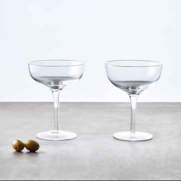 Mila Set Of 2 Cocktail Glasses 300Ml