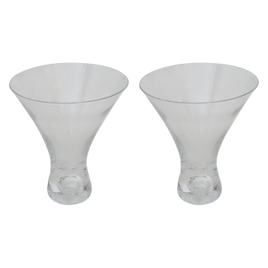 Mila Set Of 2 Clear Cocktail Glasses 330Ml