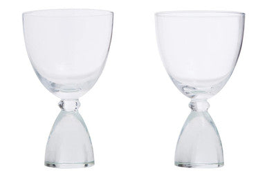 Set of 2 Clear Cocktail Glasses | Mila