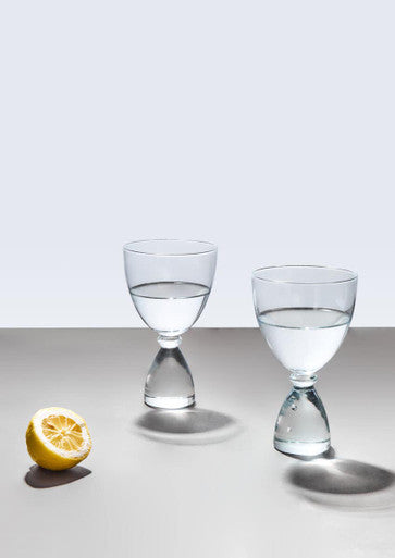 Mila Set Of 2 Clear Cocktail Glasses