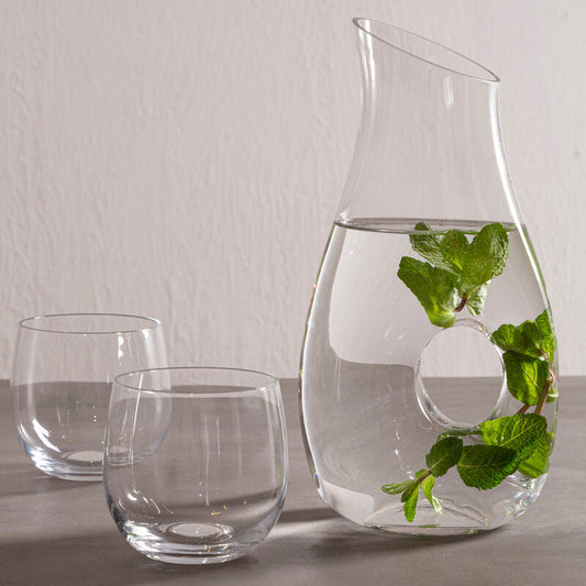 Mila 1500Ml Clear Glass Decanter