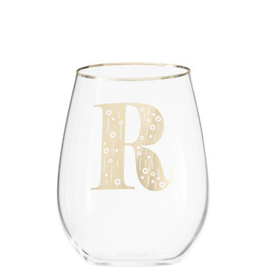 Letter R Curved Tumbler | Claro