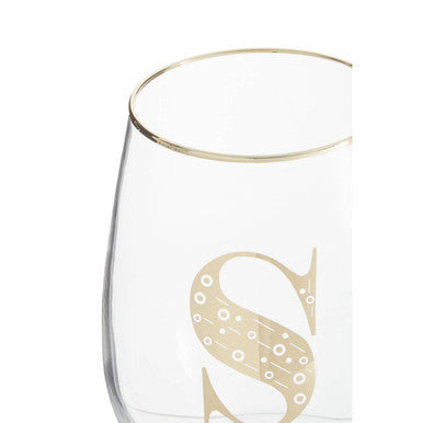Claro Letter S Curved Tumbler