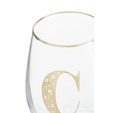 Claro Letter C Curved Tumbler