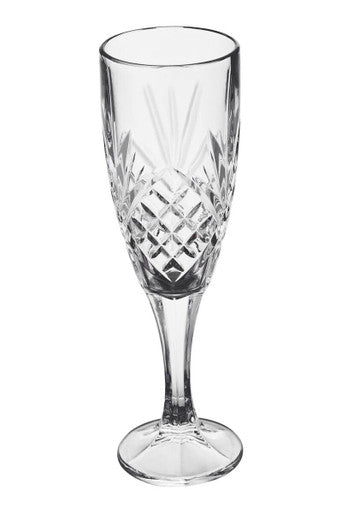 Beaufort Set Of 4 Crystal  Champagne Glasses