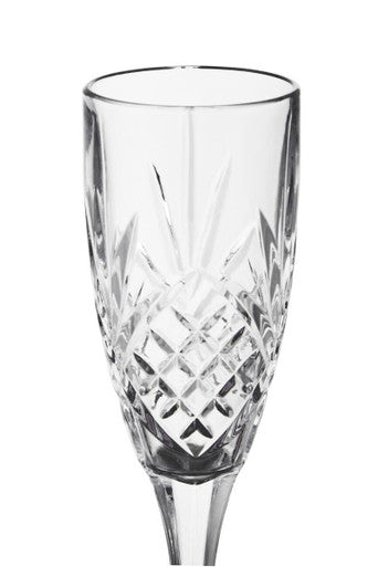 Beaufort Set Of 4 Crystal  Champagne Glasses