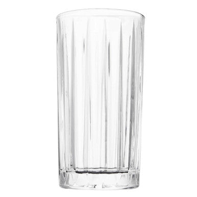 Set Of Four Beaufort Crystal Large Hi Ball Glasses