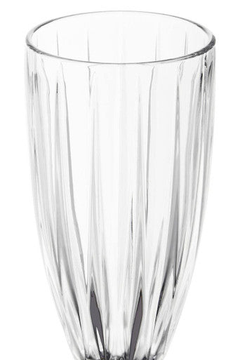 Beaufort Set Of 4 Crystal Champagne Flutes