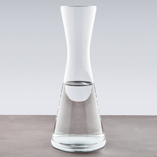 Ambra Clear Glass Carafe.