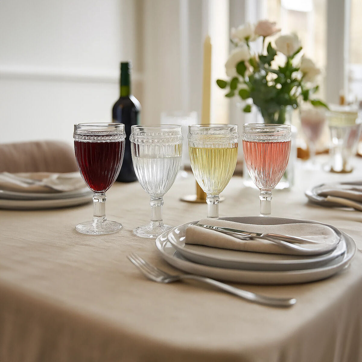 Auclair Set Of Four Wine Glasses