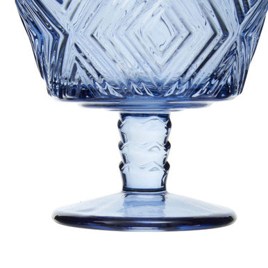 Set of 4 Blue Dessert Dishes | Juno