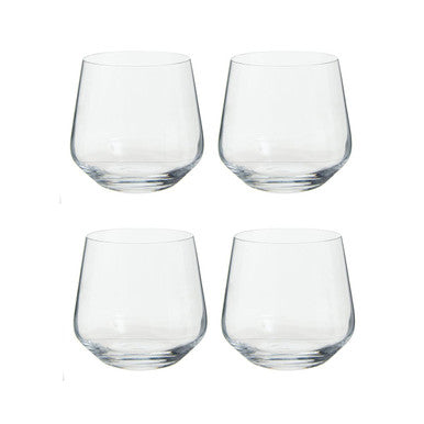 Ada Set Of 4 Crystal Large Tumblers
