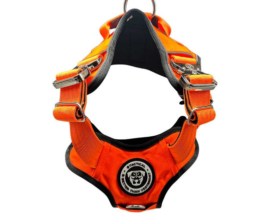 The No Pull Ultimate BTactical™ Harness | Citrus Orange