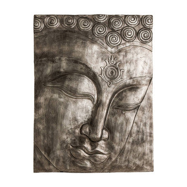 Large Antique Finish Wall Art | Buddha
