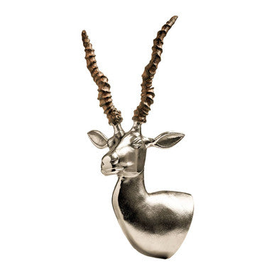 Zania Gazelle Wall Mounted Sculpture