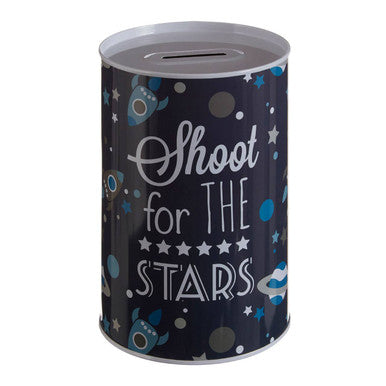 Stars Large Money Tin