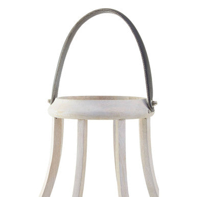 Curved Wood Lantern | Jain