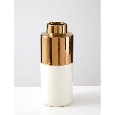 Stellar Large Metallic Vase