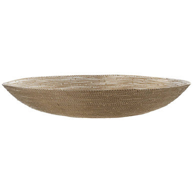 Nickel Twisted Metal Small Decorative Bowl | Hege