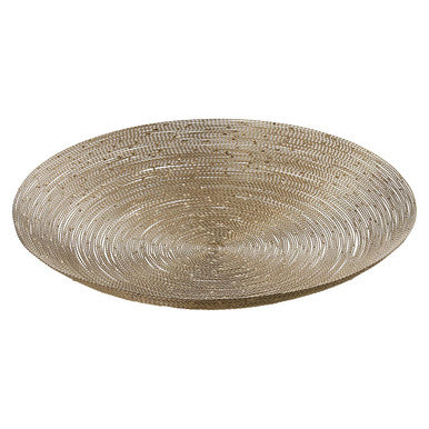 Nickel Twisted Wire Decorative Plate | Hege
