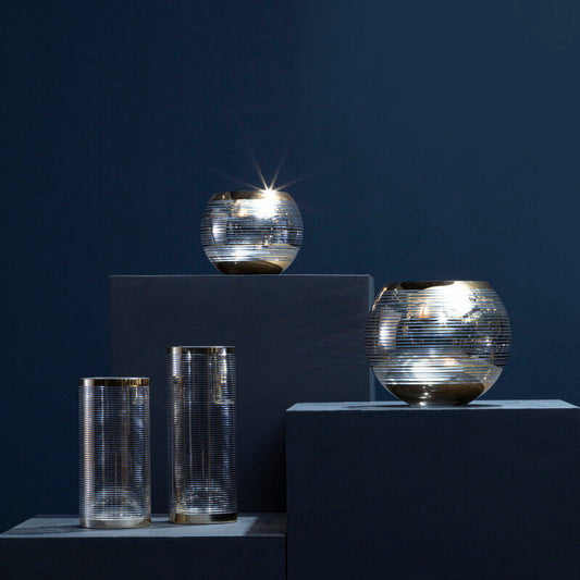 Raya Small Rounded Glass Vase