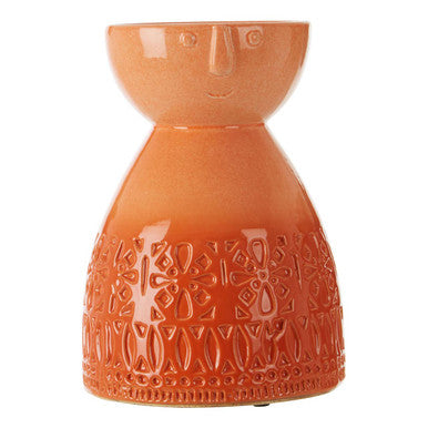 Visage Medium Coral Face Vase