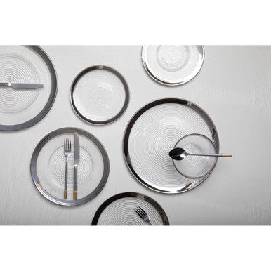 Ida 32Cm Embossed Coupe Charger Plate