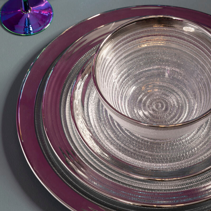 Ida 32Cm Embossed Coupe Charger Plate